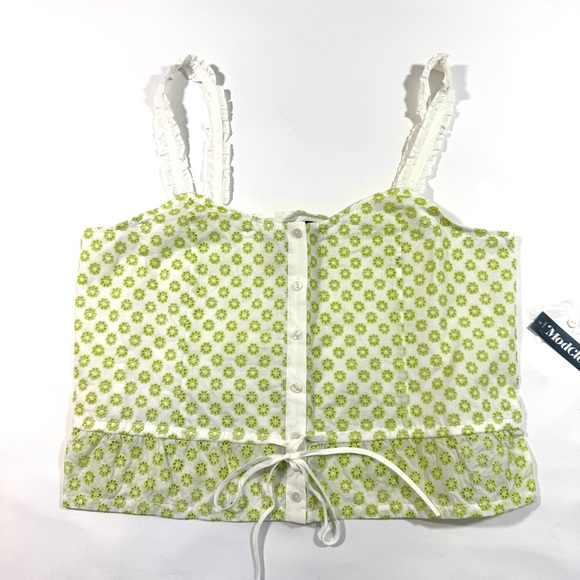 New ModCloth Darling for the Prairie Peplum Tank Top - Picture 2 of 7